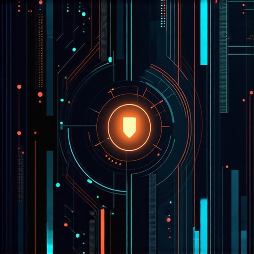 Futuristic website interface showcasing AI personalization and security features.