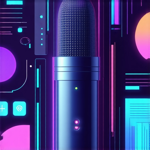 Conceptual illustration of advanced digital marketing tools and technologies for the future