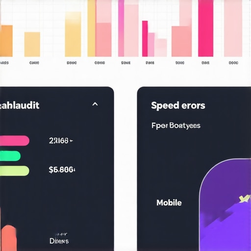 Website Audit Dashboard Screenshot of website audit tools displaying technical SEO metrics and errors
