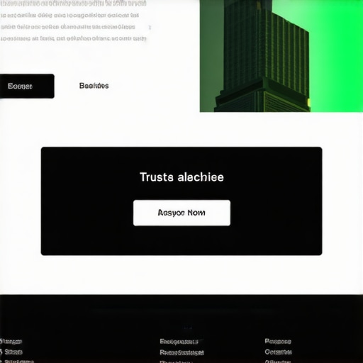 Illustration of a user-friendly, trust-building landing page optimized for PPC campaigns