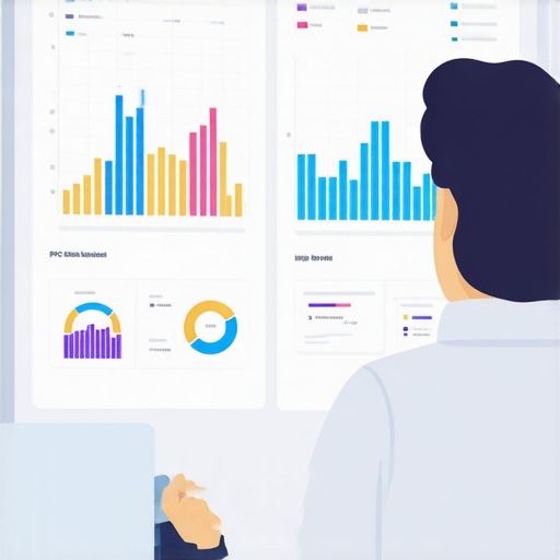 A digital marketing professional analyzing PPC campaign data and keyword targeting strategies.