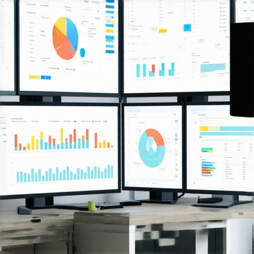 Person working on analytics dashboard with various SEO and PPC tools