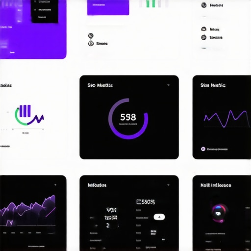 Screenshot of a website monitoring dashboard displaying analytics and performance metrics.