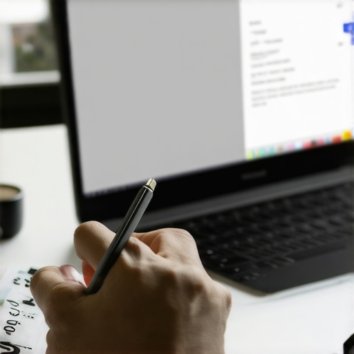 Developer adjusting CSS styles on a laptop to improve mobile website layout