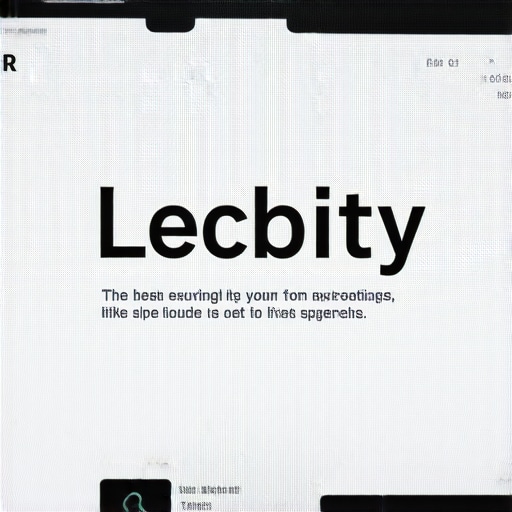 Laptop showing a website with readable fonts and proper spacing.