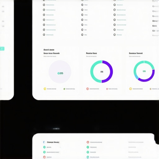 The Future of Automated Website Maintenance AI dashboard showing real-time website performance metrics.