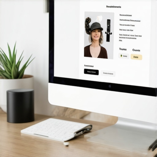 Designer working on landing page elements for better PPC conversions.