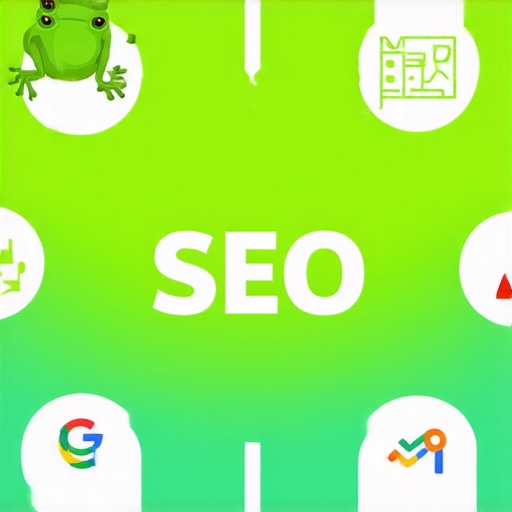 Flowchart illustrating steps in maintaining website SEO with various tools