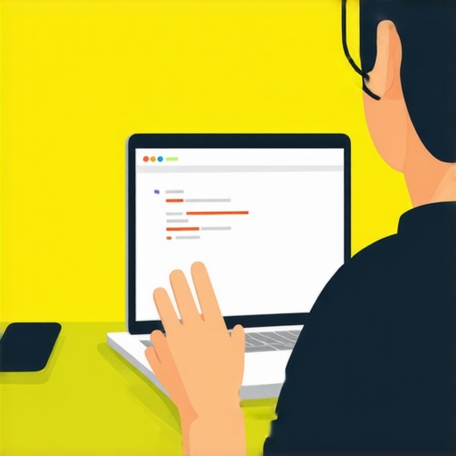 Adding Canonical Tag to HTML Web developer inserting a canonical link tag into webpage code for SEO optimization.