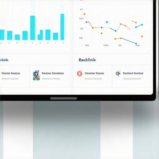 A computer screen displaying backlink profiles, outreach emails, and SEO tools.