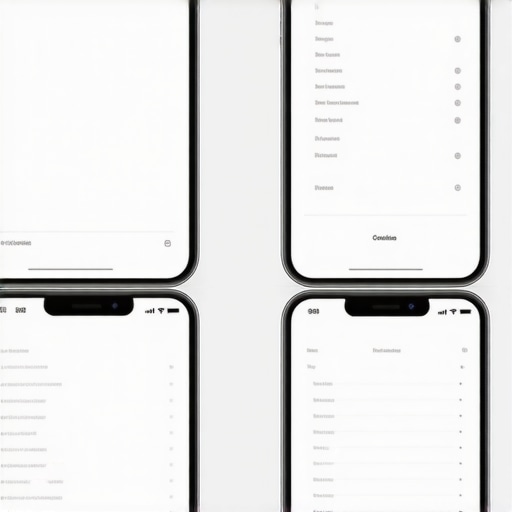 A visual illustrating a website's pricing table adapting seamlessly to various mobile screens