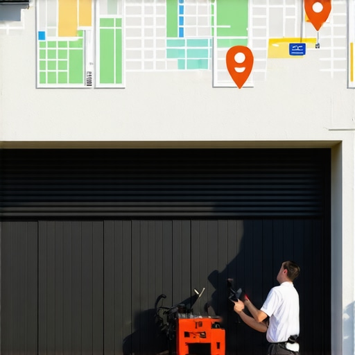 The local search moves that help residential garage door repair companies dominate the map pack