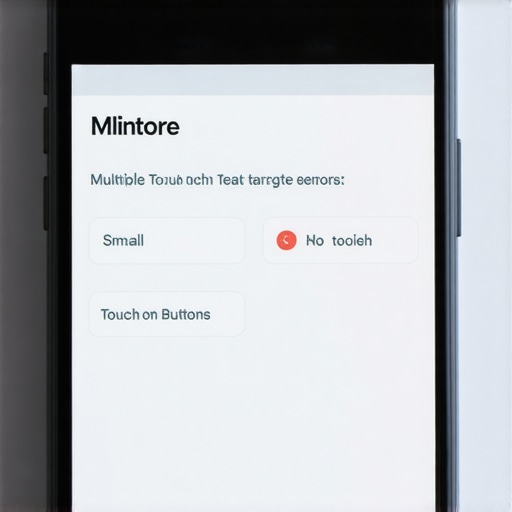 The touch target errors making your mobile site unusable
