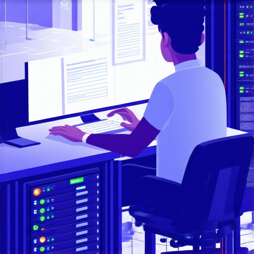 Illustration of a webmaster updating server redirect rules