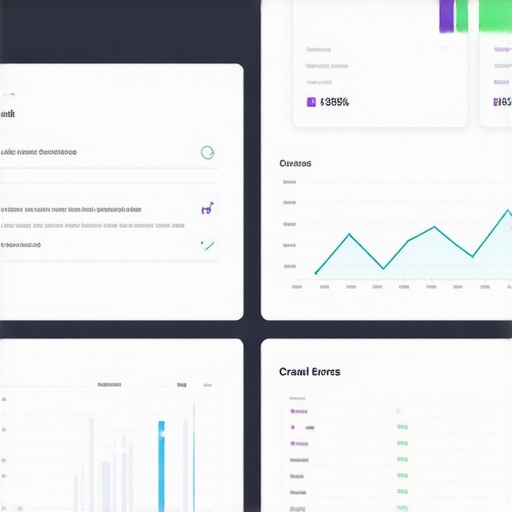 Screenshot showing detailed website audit and performance metrics with crawl errors highlighted