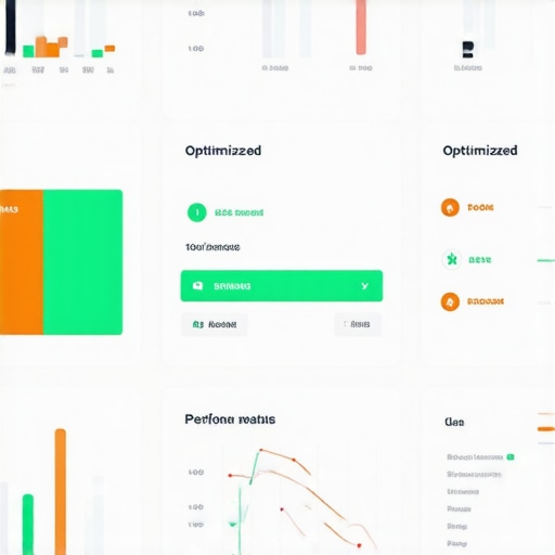 High-Performance Digital Maintenance Dashboard A digital dashboard displaying technical SEO metrics and website health stats.