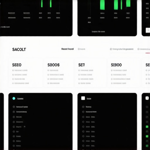 Professional SEO dashboard showing site speed and crawl health data.