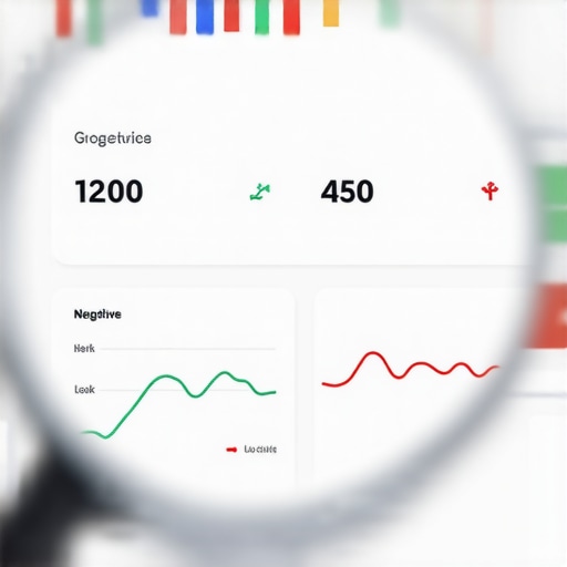 A digital dashboard displaying search marketing data with focus on budget optimization.