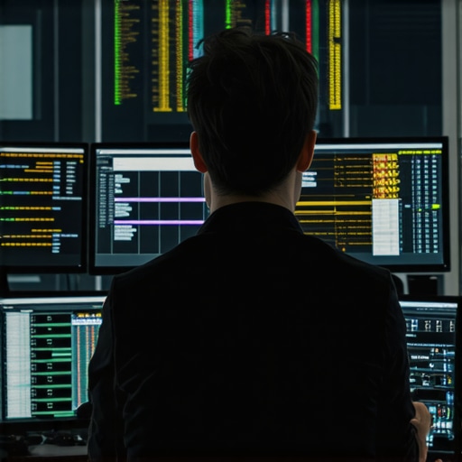 Marketing expert reviewing server logs to identify crawl errors and indexing issues.